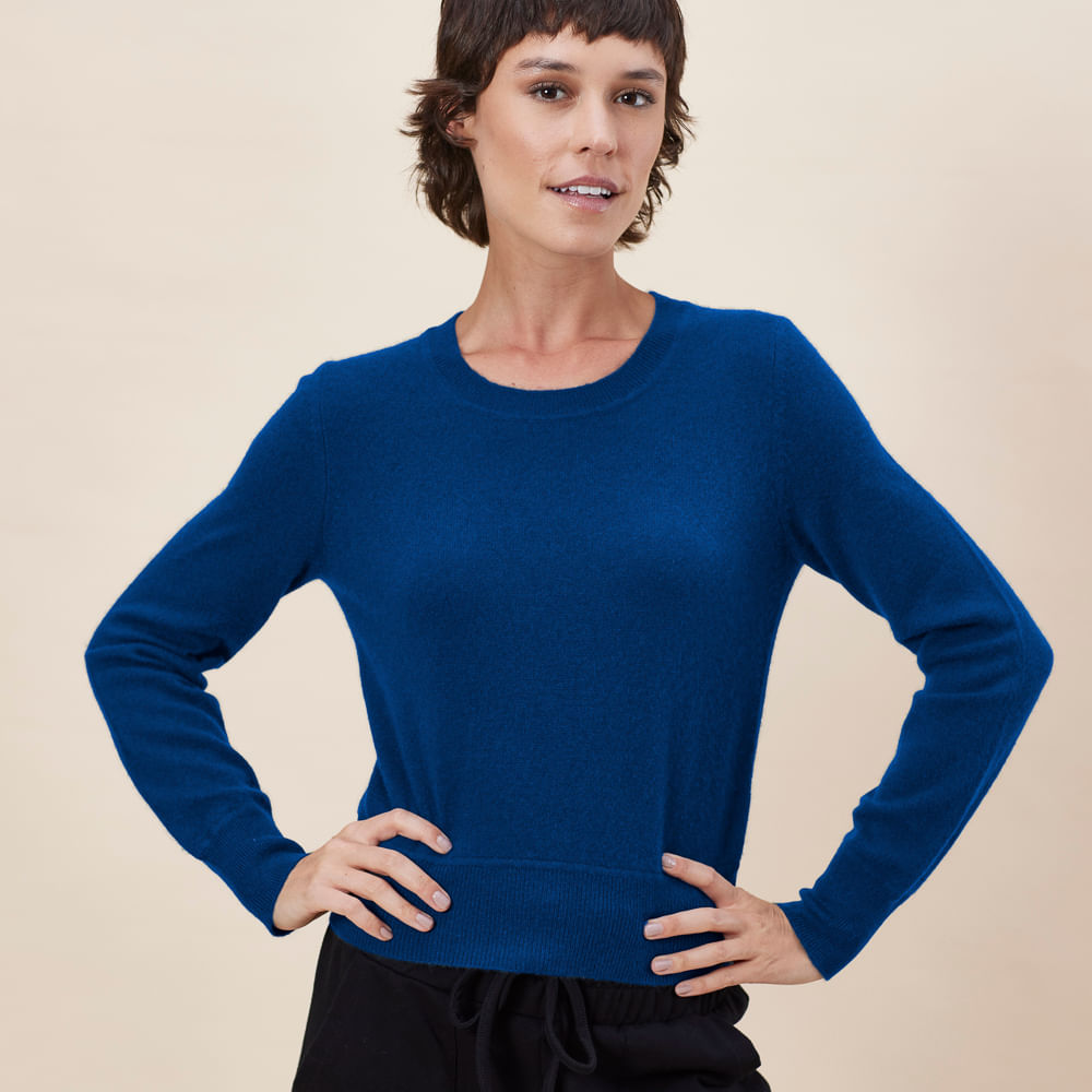 Suéter Feminino em Cashmere Elodie