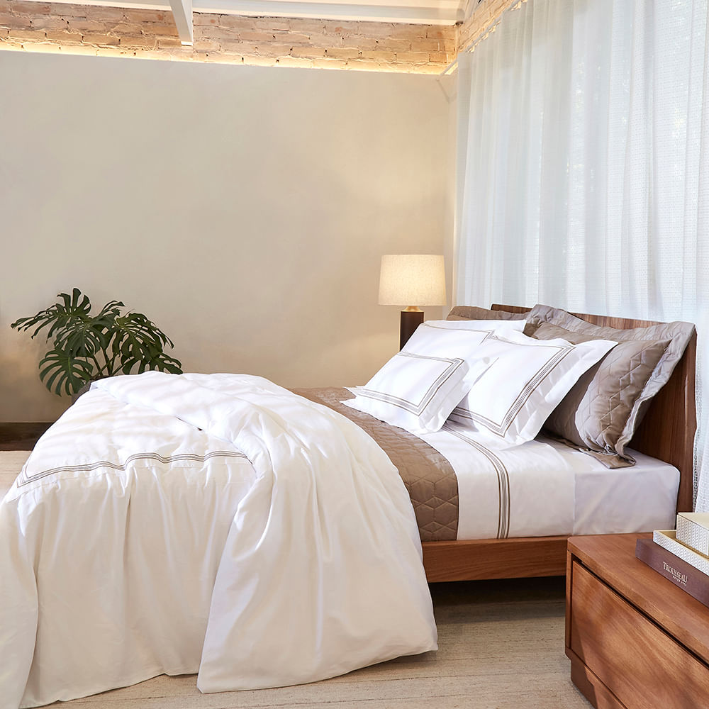 Duvet Casal 400 Fios Athene