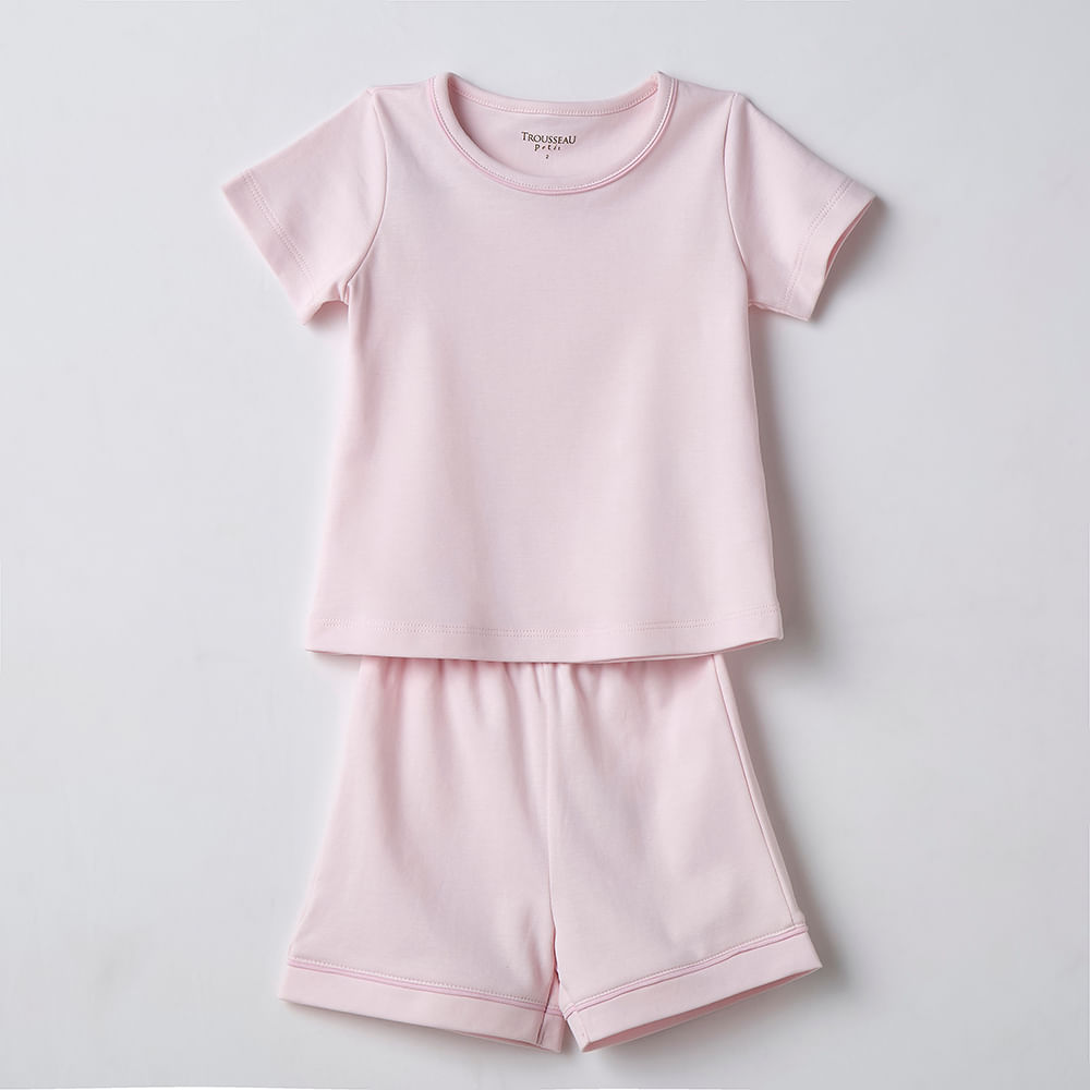 Pijama Infantil em Algodão Pima Fiona