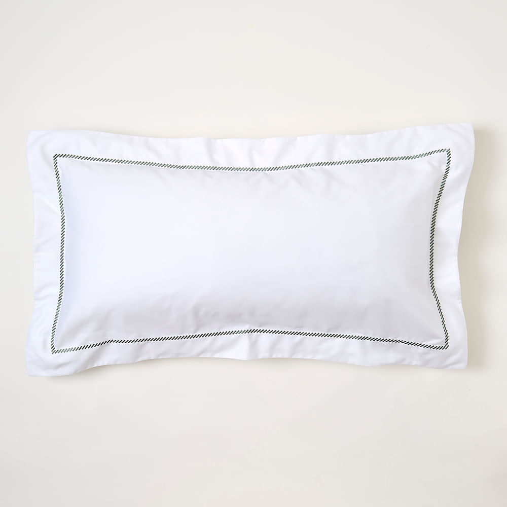 Capa de Almofada 300 Fios Domino 35cm x 70cm