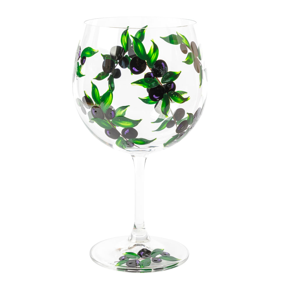Taça de Cristal Com Titânio Jabuticaba