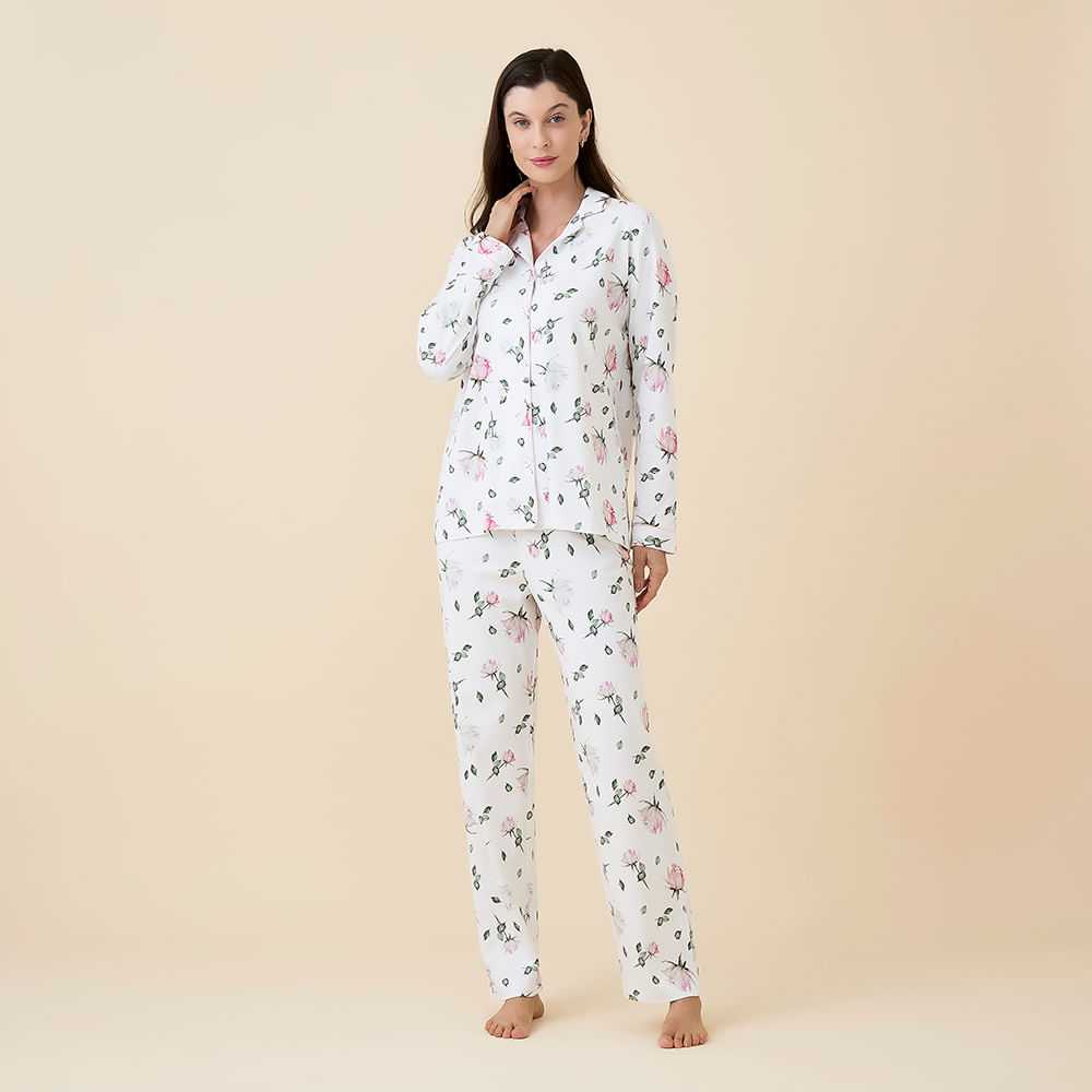 Pijama Longo Feminino Florence