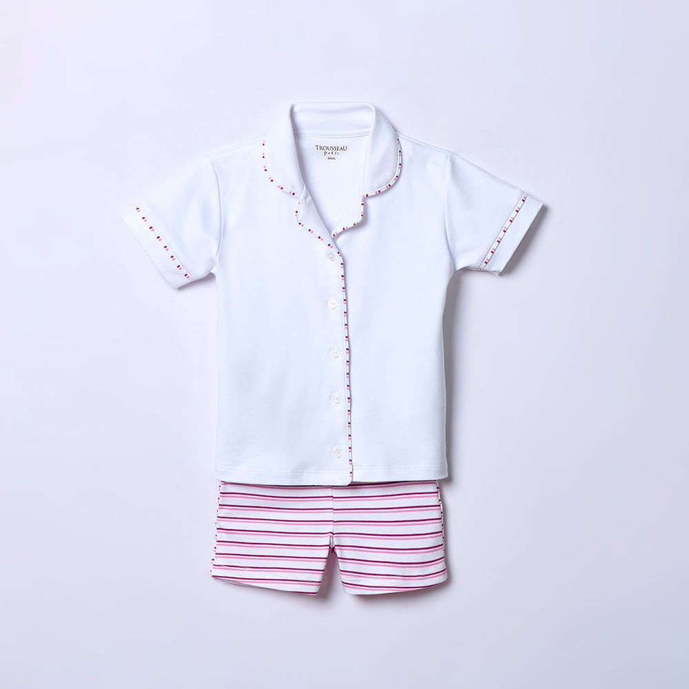 Pijama Infantil em Algodão Pima Fannie