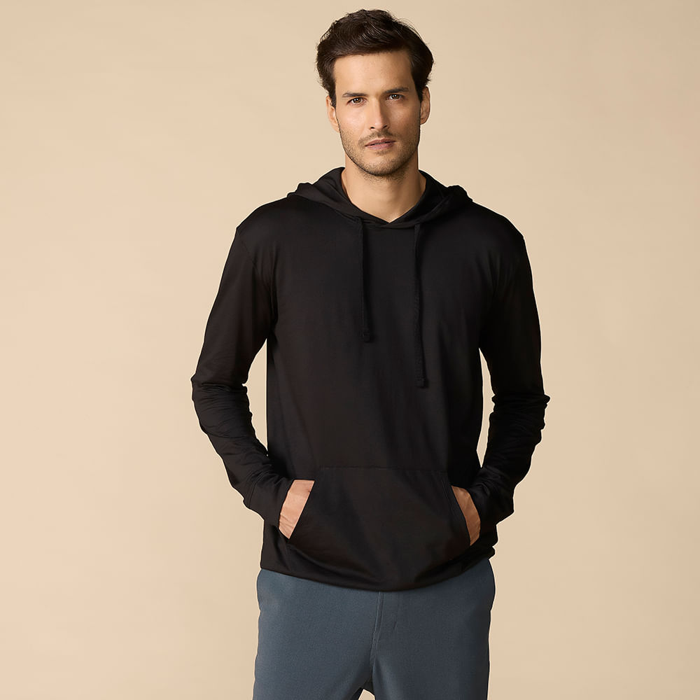 Hoodie Masculino em Algodão Pima Oliver