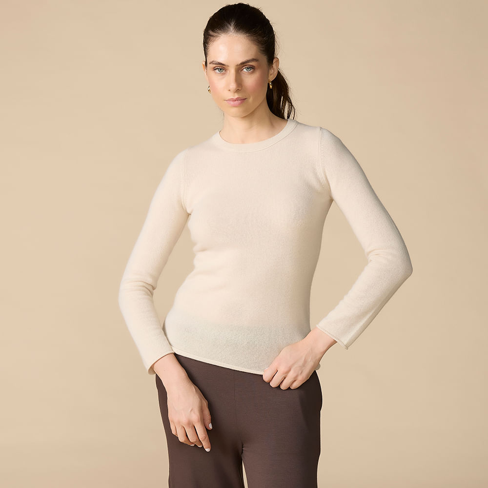 Suéter Feminino em Cashmere Valentina